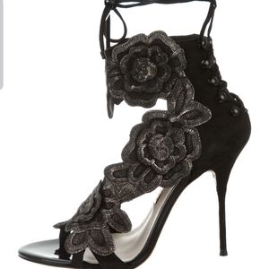 Sophia Webster suede Winona heels